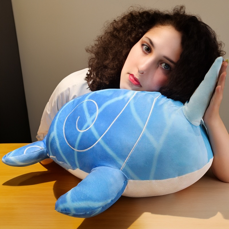 Blue Whale Plushie Cushion (Tartaglia / Childe)