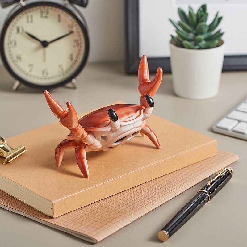 Crab Wireless Bluetooth Speaker Desktop Mobile Phone Holder