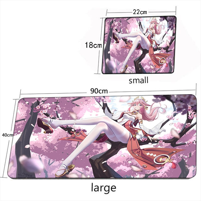 Mouse / Desk Pad Various Size (Yae Miko)