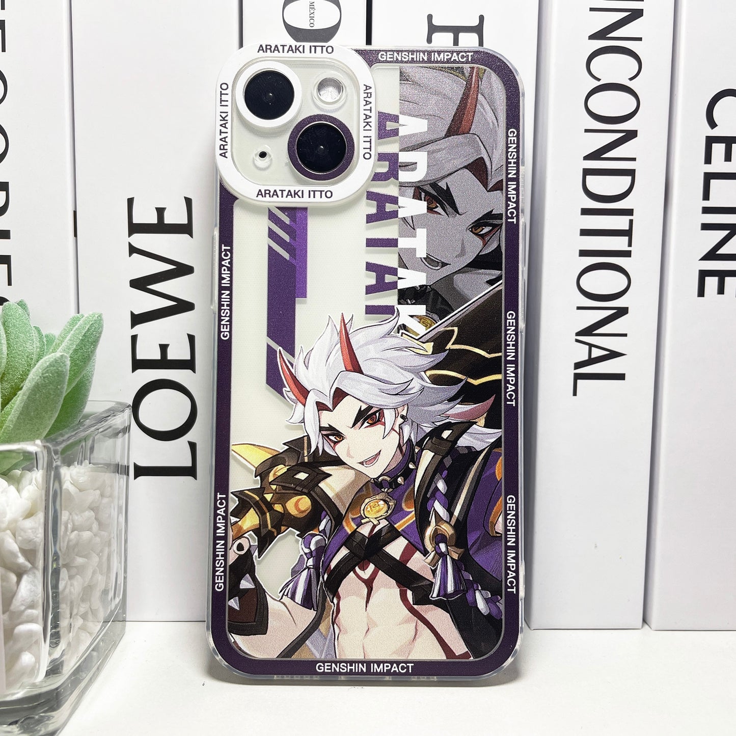 Genshin Impact iPhone Case (Arataki Itto)