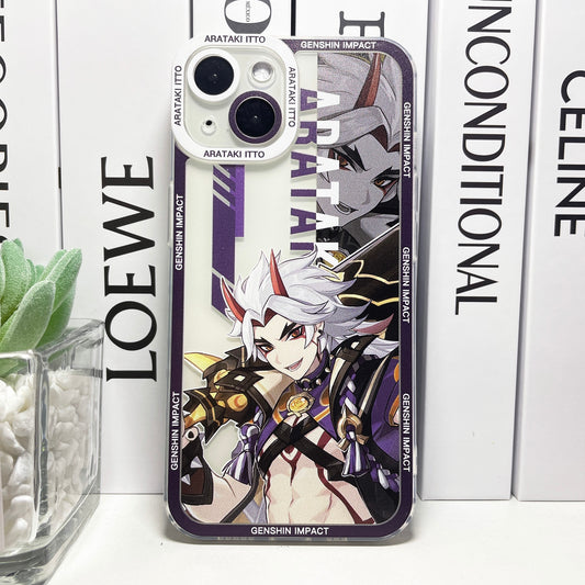 Genshin Impact iPhone Case (Arataki Itto)