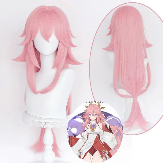 Yae Miko Cosplay Wig