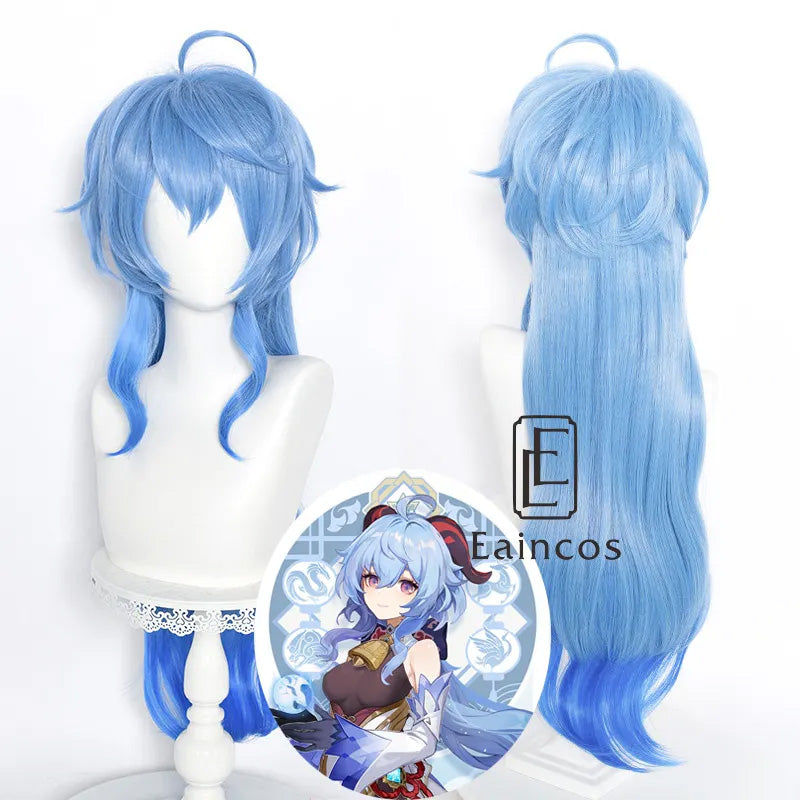 Ganyu Cosplay Wig