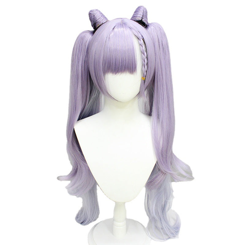 Keqing Cosplay Wig