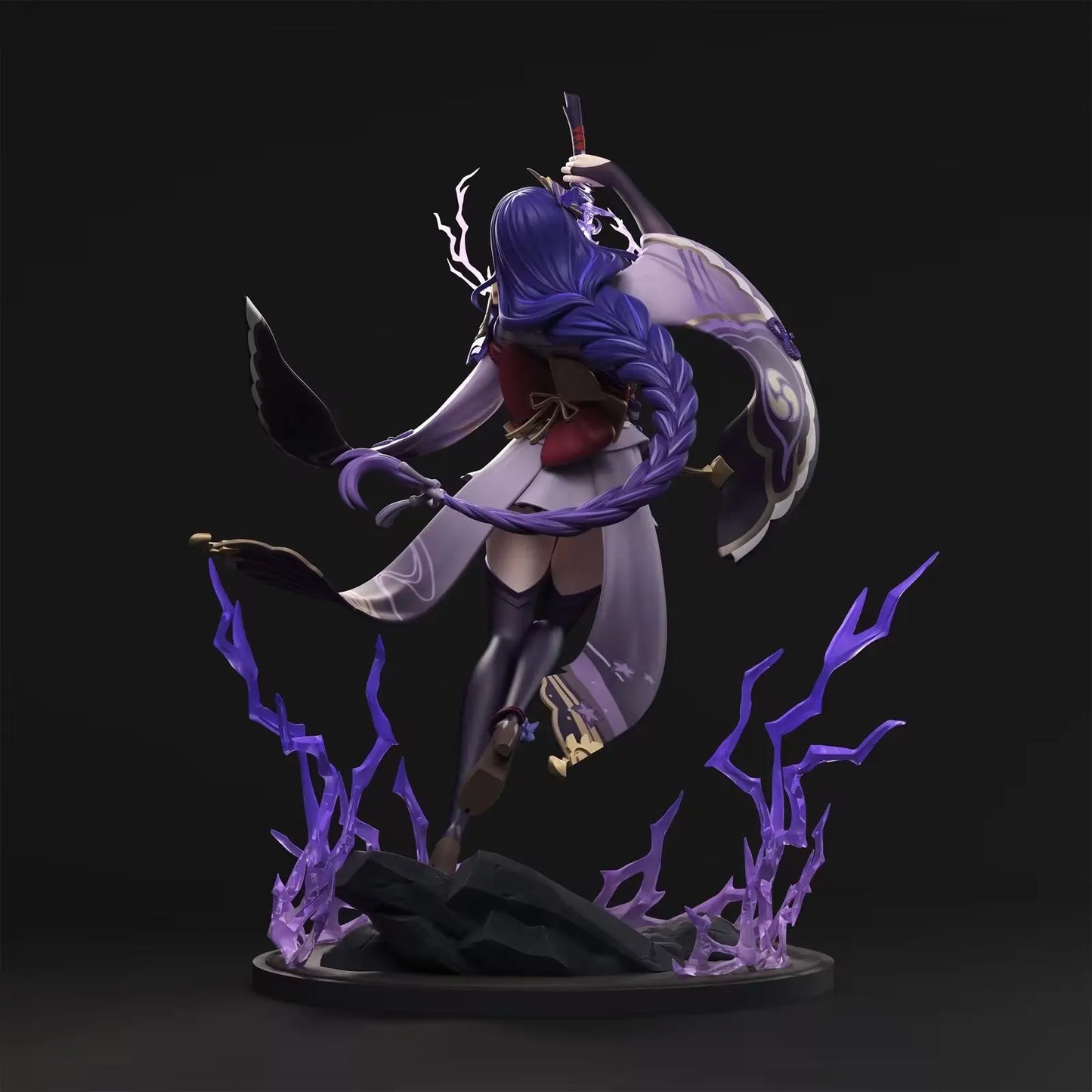 Raiden Shogun Resin Figurine Statue Model (11 inches / 28 cm)