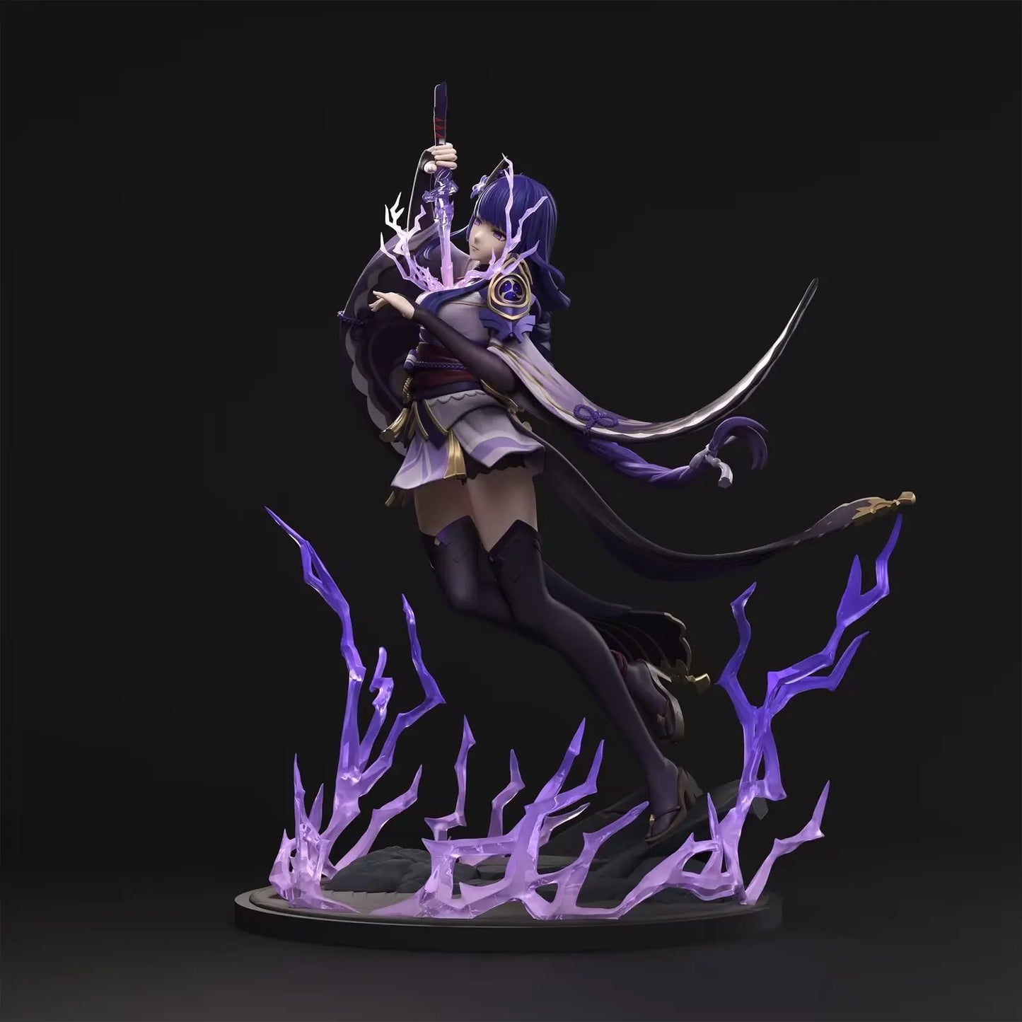 Raiden Shogun Resin Figurine Statue Model (11 inches / 28 cm)