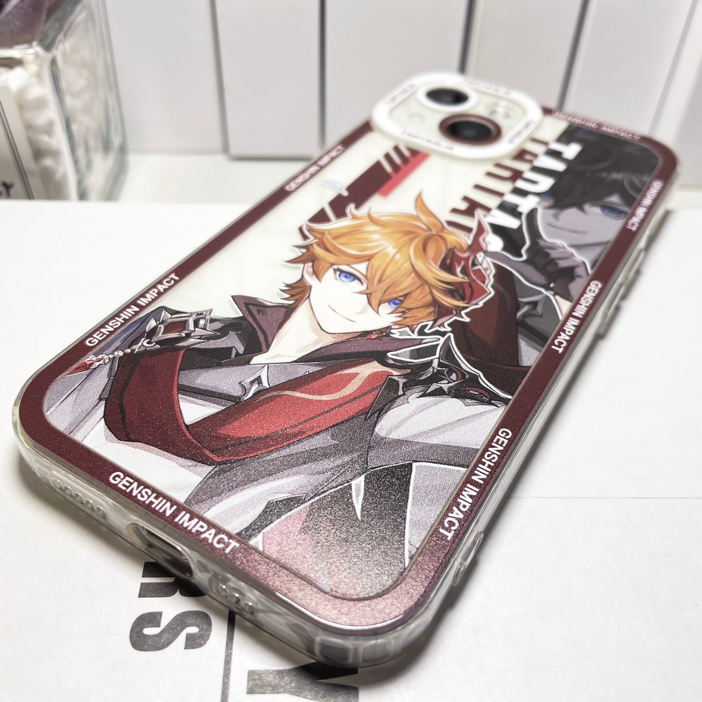 Genshin Impact iPhone Case (Tartaglia Childe)