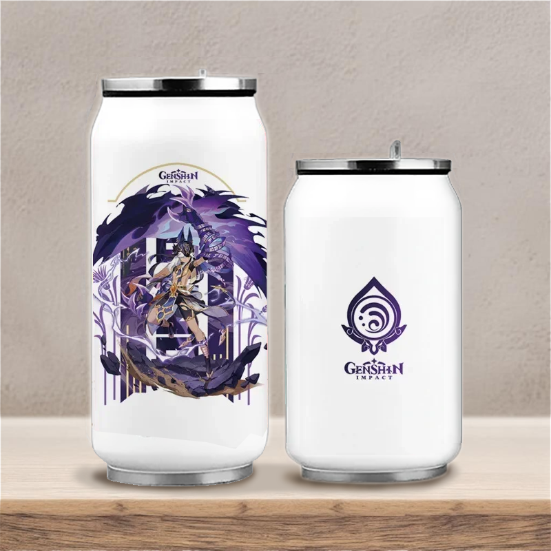 Stainless Steel Beer / Soda Can Thermal Water Bottle (Cyno)