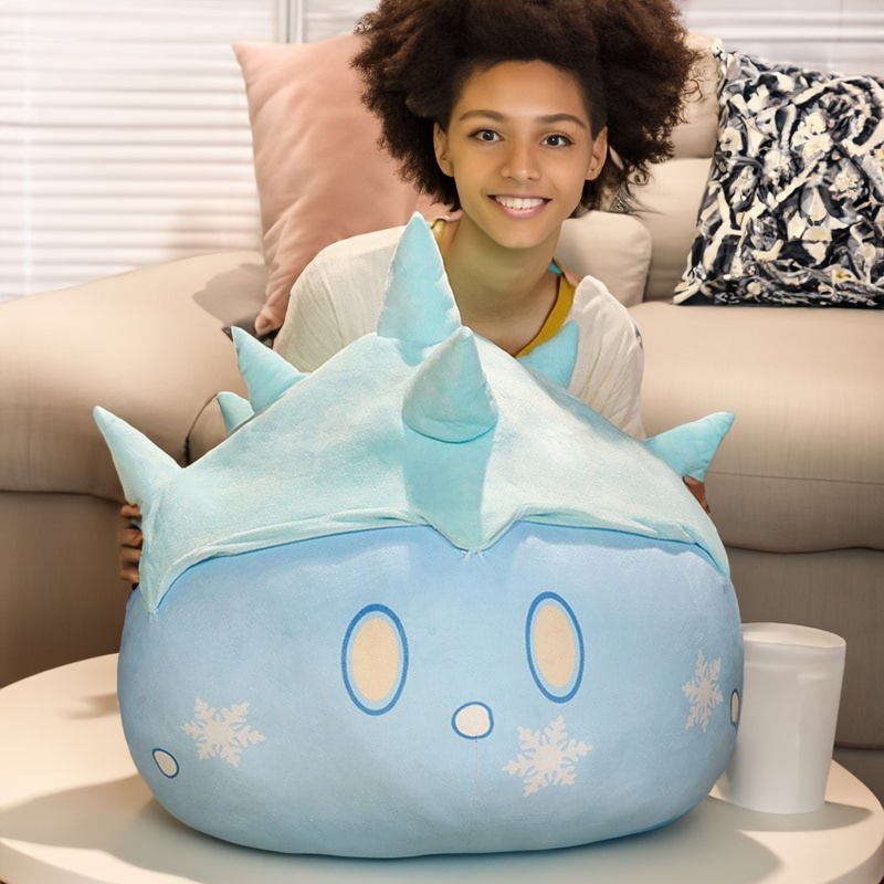 Cryo Slime Plush Pillow