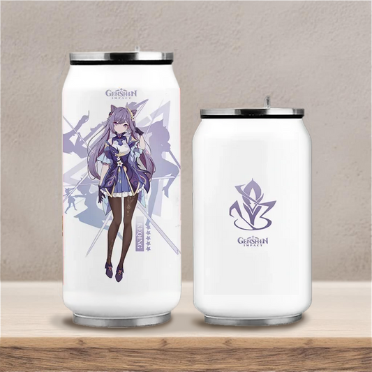 Stainless Steel Beer / Soda Can Thermal Water Bottle (Keqing)
