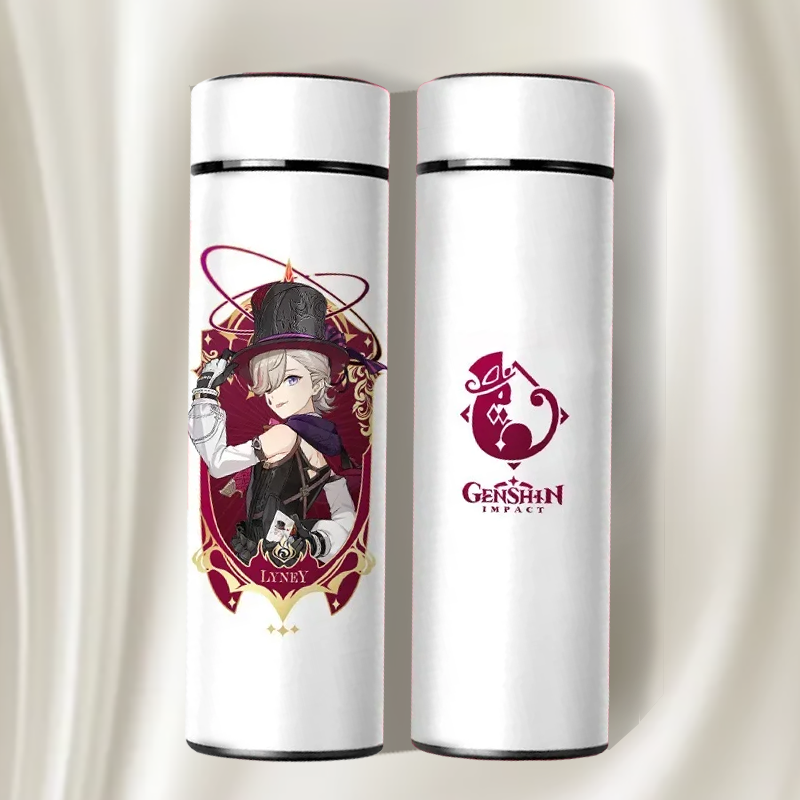 Stainless Steel Digital Display Thermal Tumbler Water Bottle (Lyney)