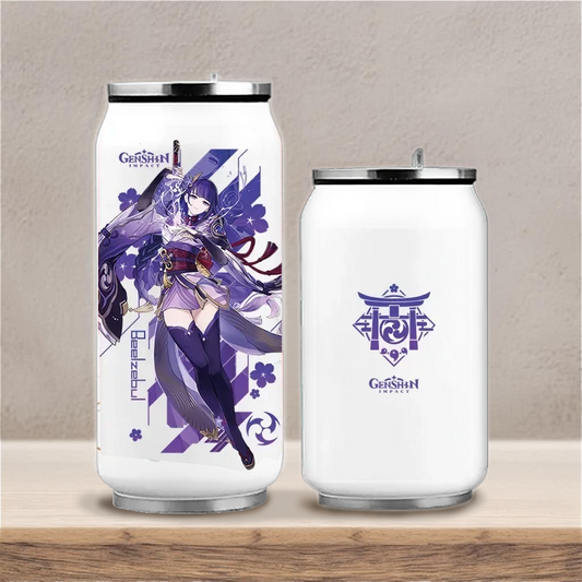 Stainless Steel Beer / Soda Can Thermal Water Bottle (Raiden Shogun)