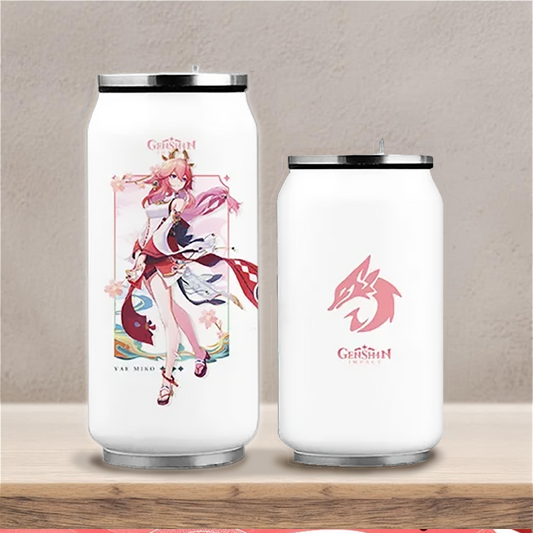 Stainless Steel Beer / Soda Can Thermal Water Bottle (Yae Miko)