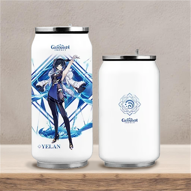 Stainless Steel Beer / Soda Can Thermal Water Bottle (Yelan)
