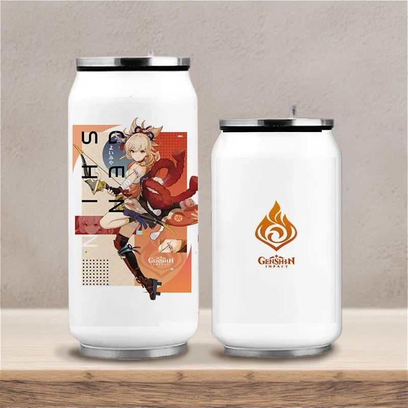Stainless Steel Beer / Soda Can Thermal Water Bottle (Yoimiya)