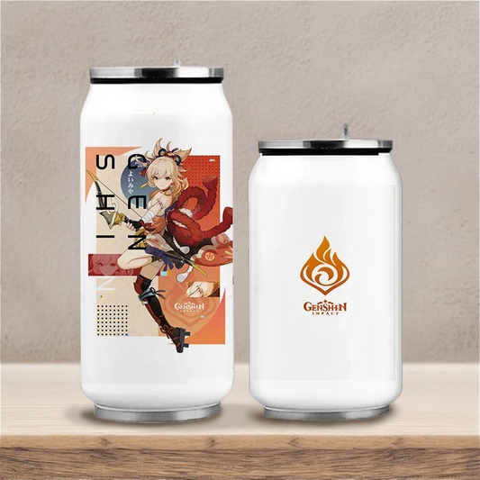 Stainless Steel Beer / Soda Can Thermal Water Bottle (Yoimiya)