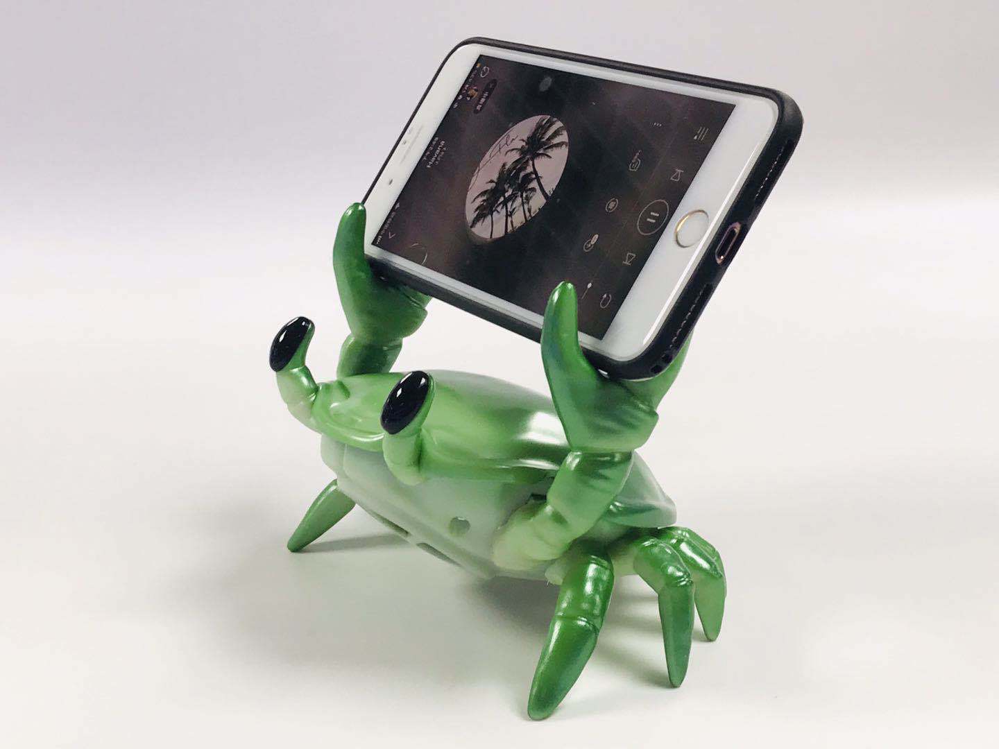 Crab Wireless Bluetooth Speaker Desktop Mobile Phone Holder