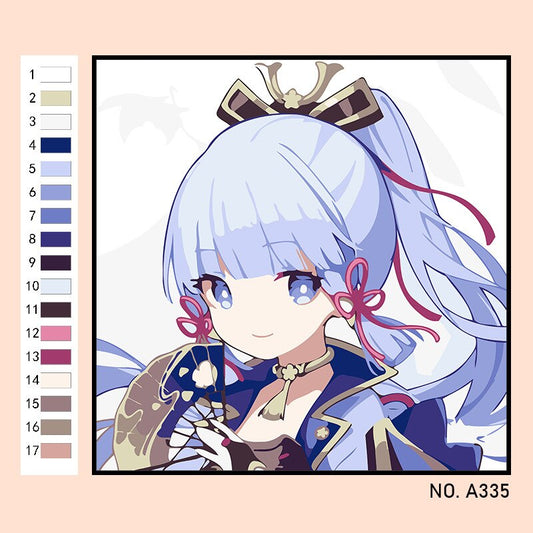 Ayaka paint by numbers
