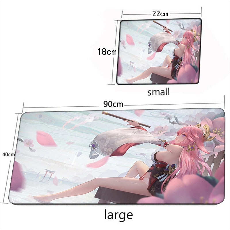 Mouse / Desk Pad Various Size (Yae Miko)