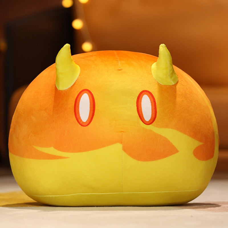 Genshin Impact Plushie Pillow Pyro Slime Shape