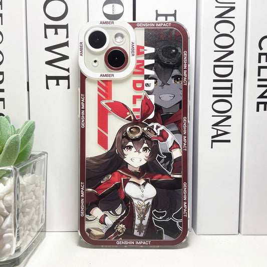 Genshin Impact iPhone Case (Amber)