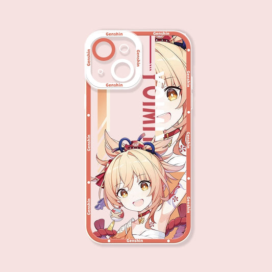 Genshin Impact Samsung Galaxy Case (Yoimiya)