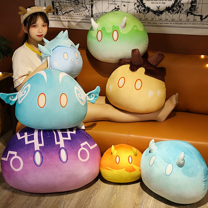 Dendro Slime Plushie Cushion